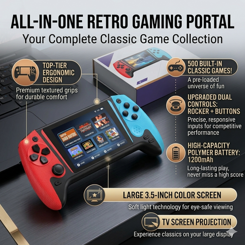 Console with 500 Games